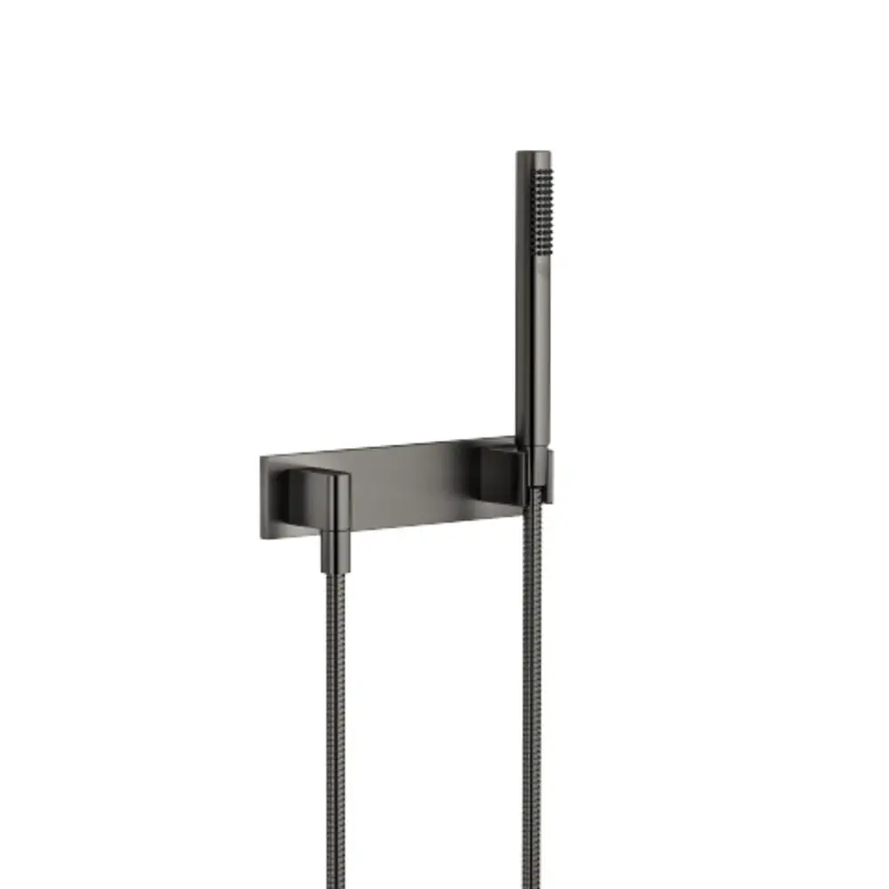 DORNBRACHT Schlauchbrausegarnitur mit Abdeckplatte SERIENSPEZIFISCH 27818980 Dark Platinum gebürstet, 27818980-99 Galeriebild 1
